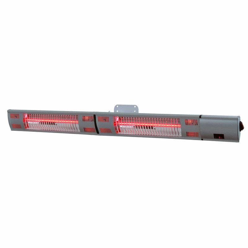 EnerG+ 240V Infrared Electric Outdoor Heater - Wall Mounted with Remote
